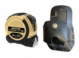 Komelon KOMMPT516EG Powerblade II Tape Measures Hi Viz Magnetic tip 5m With Holster £13.95